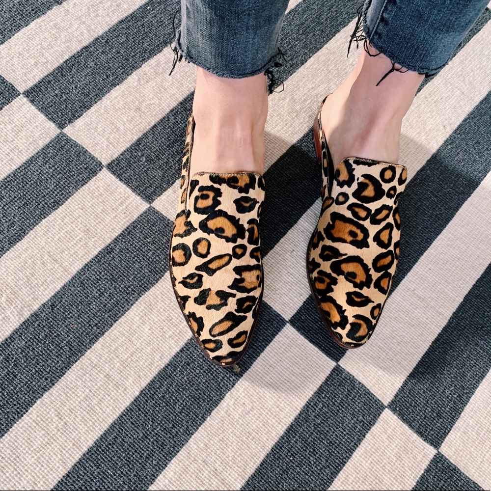 Sam Edelman Lewellyn Leopard/Cheetah Mules